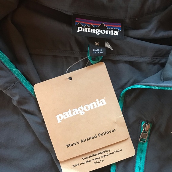 NWT Patagonia ultra light Airshed Pullover 1/4 zip - Picture 5 of 8